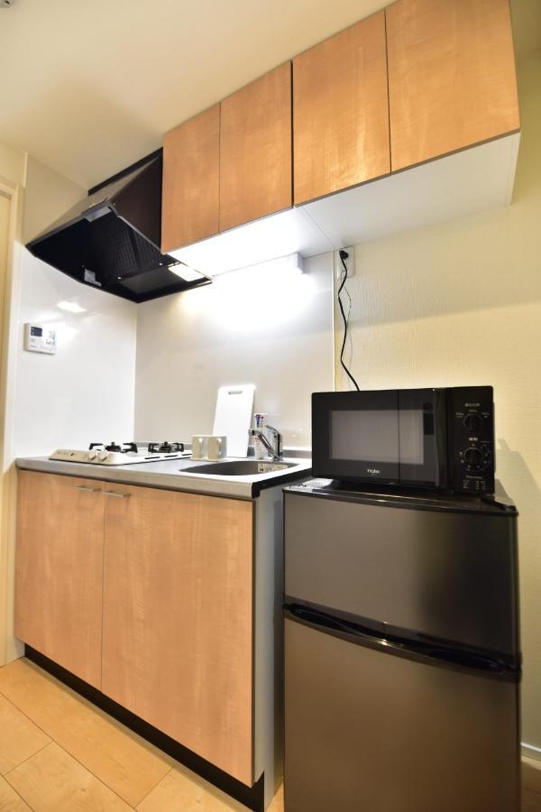 Ferienwohnung モノトーン難波 Ōsaka Exterior foto